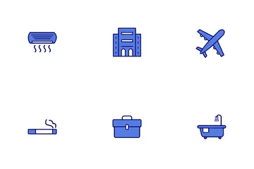 Hotel Booking Icon Pack