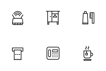 Hotel Element Icon Pack