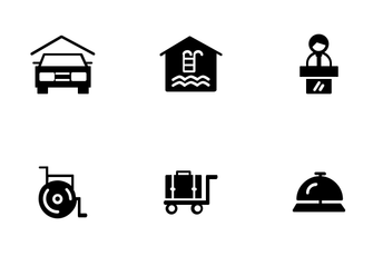 Hotel Facilities  Icon Pack