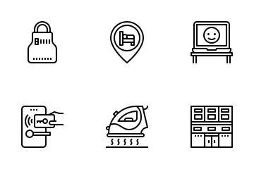Hotel Facilities Icon Pack