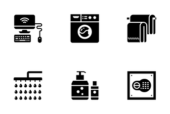 Hotel Facilities Icon Pack