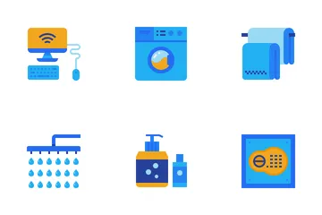 Hotel Facilities Icon Pack