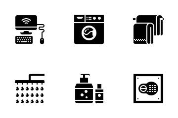 Hotel Facilities Icon Pack