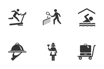 Hotel Facilities Icon Pack