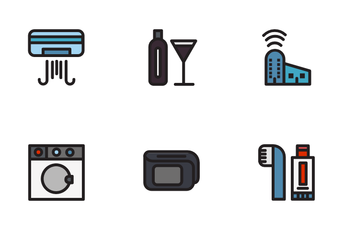 Hotel Facillities Icon Pack