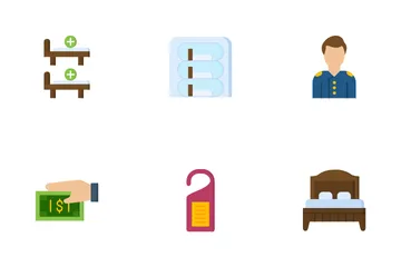 Hotel Management Icon Pack