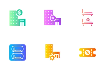 Hotel Management Icon Pack