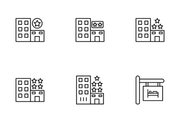 Hotel Management Icon Pack