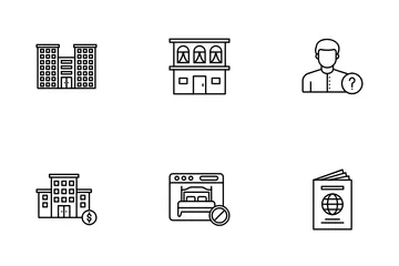 Hotel Managment Icon Pack