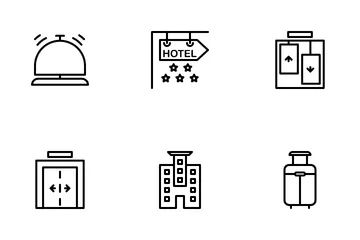 Hotel & Room Icon Pack