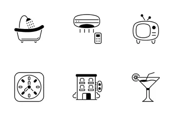 Hotel Service Icon Pack