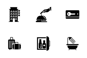 Hotel Service  Icon Pack