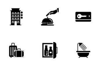 Hotel Service  Icon Pack
