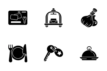 Hotel Service Icon Pack