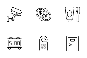 Hotel Service Icon Pack