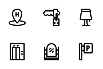 Hotel Service Icon Pack