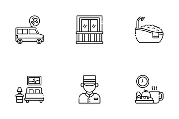 Hotel Service Icon Pack