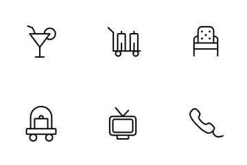 Hotel Service Icon Pack