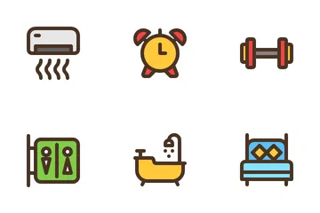 Hotel Service Icon Pack