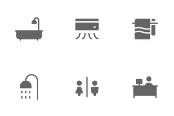 Hotel Service Icon Pack