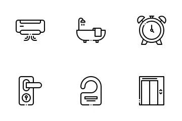 Hotel Service Icon Pack