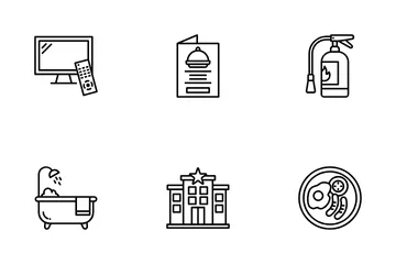 Hotel Service Icon Pack