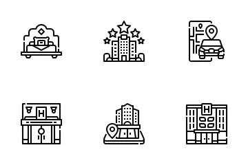 Hotel Service Icon Pack