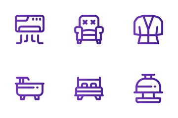 Hotel Service Icon Pack