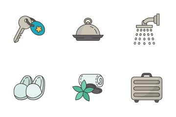 Hotel Service Icon Pack