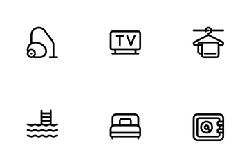 Hotel Service Icon Pack