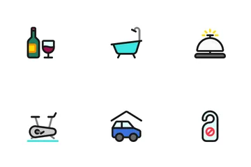 Hotel Service Icon Pack