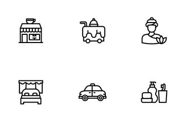 Hotel Service Icon Pack