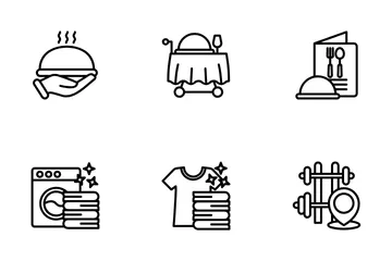 Hotel Service Icon Pack