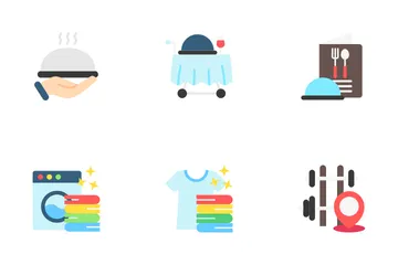 Hotel Service Icon Pack