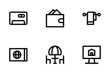 Hotel Service Icon Pack