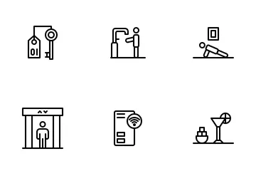 Hotel Services Icon Pack