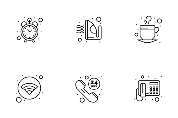 Hotel Services Icon Pack