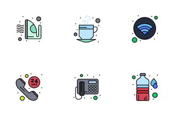 Hotel Services Icon Pack