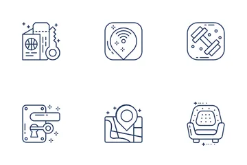 Hotel Services Icon Pack