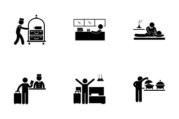 Hotel Services Icon Pack