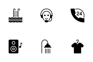 Hotel Services Icon Pack