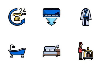 Hotel Services Icon Pack