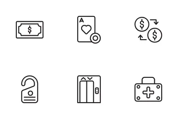 Hotel Services Icon Pack