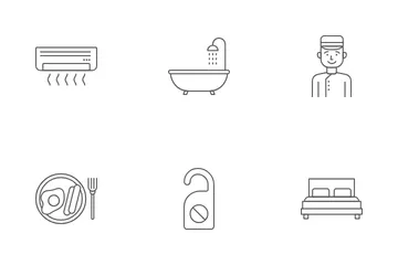 Hotel Services Icon Pack