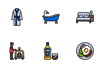 Hotel Services Icon Pack