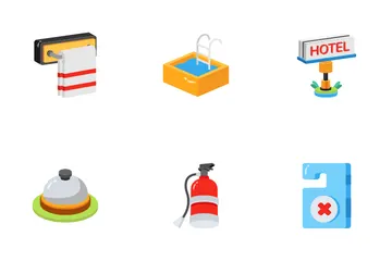Hotel Services Icon Pack