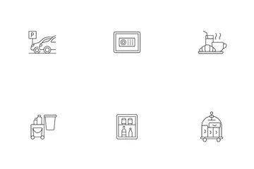 Hotel Services Icon Pack