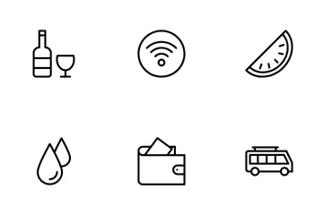 Hotel & Travel Icon Pack
