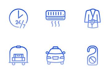Hotels Icon Pack