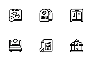 Hotels & Accommodation Icon Pack